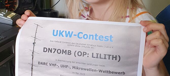 Erste Erfolge beim UKW-Contest im Mai