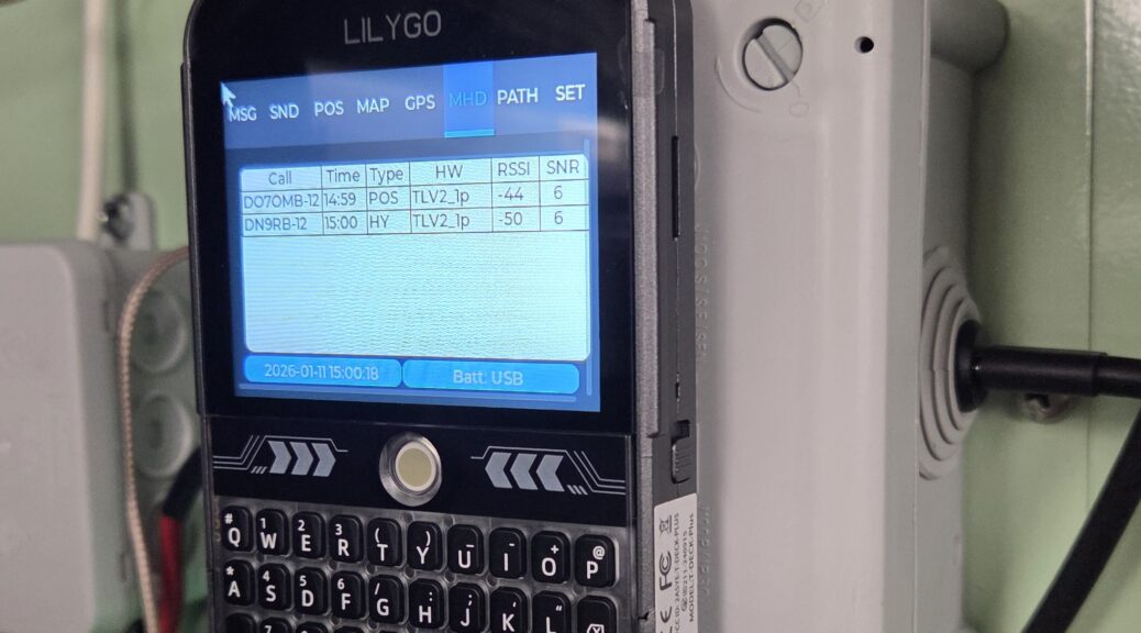 MeshCom-Node LilyGo T-Deck-Plus